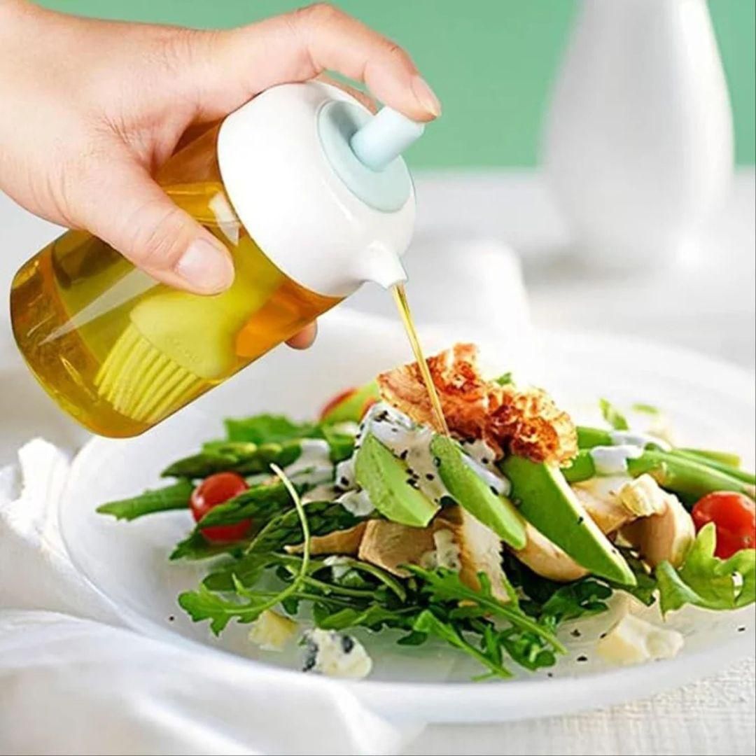 Plastic 2 In 1 Oil Dispenser 250 ml gj10p0-70